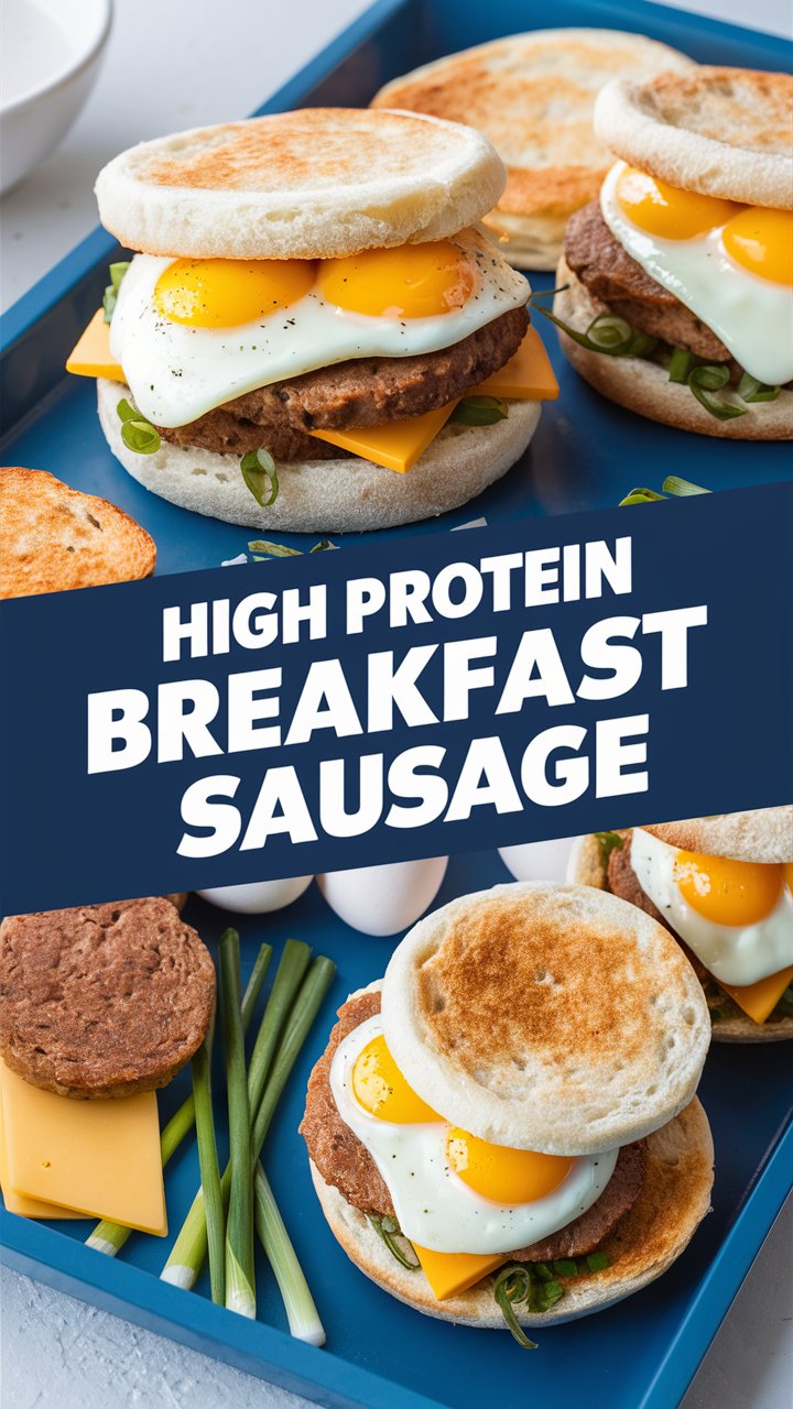 High Protein Breakfast Sausage