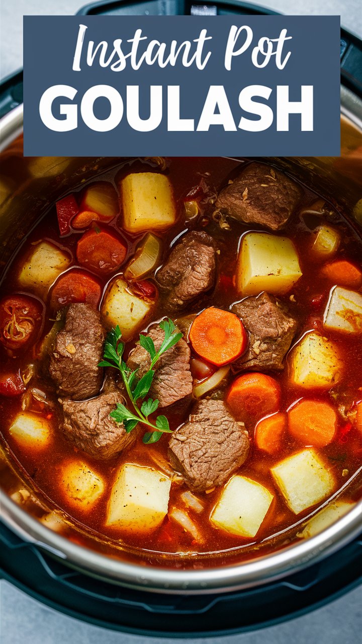 Instant Pot Goulash
