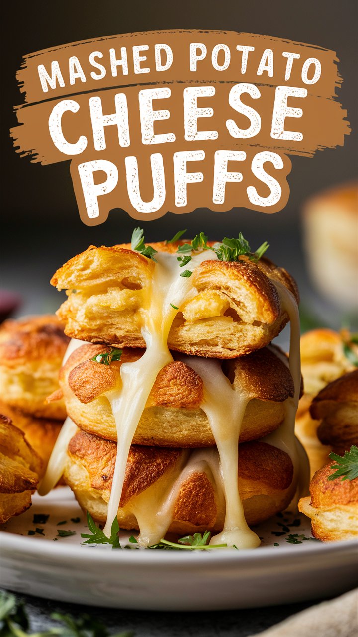 Leftover Mashed Potato Cheese Puffs