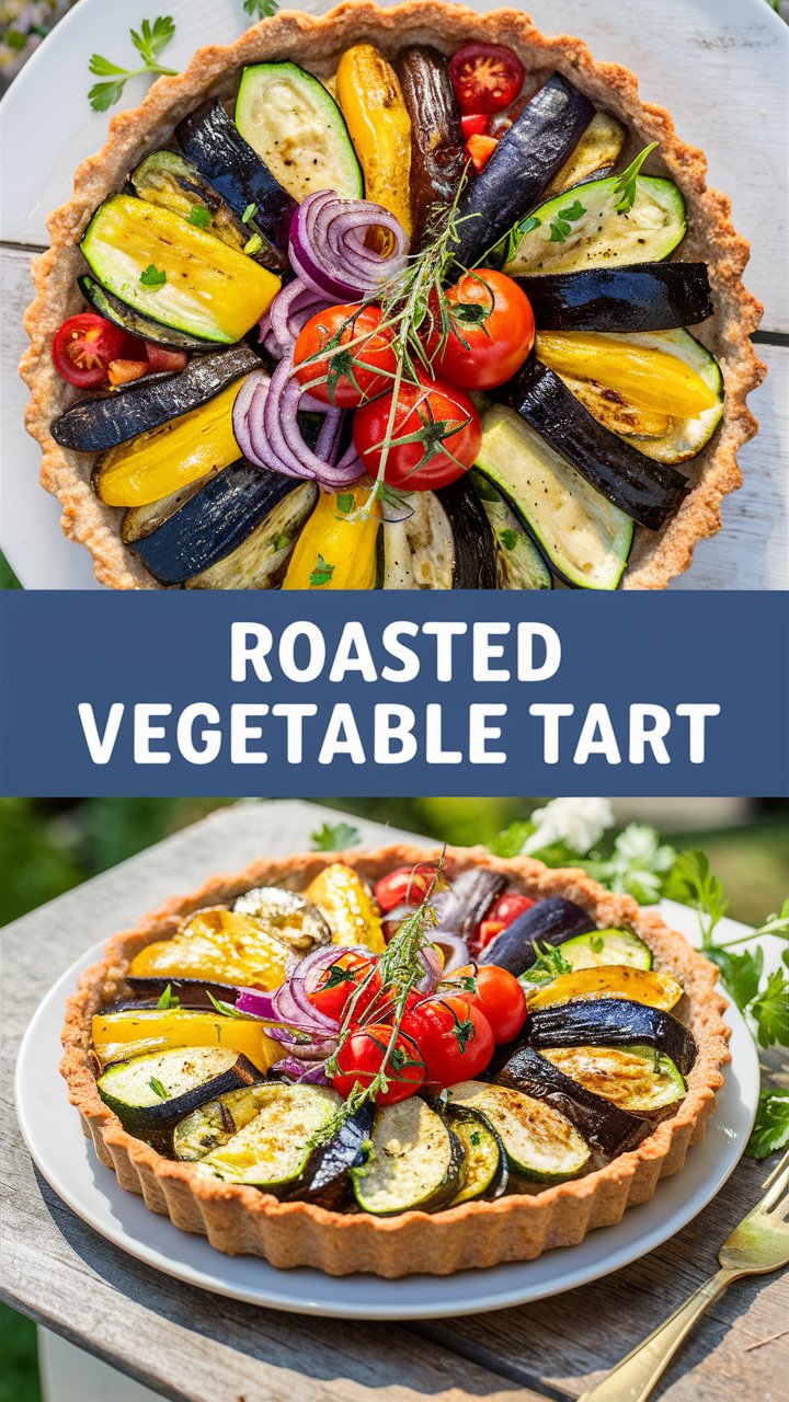 Roasted Vegetable Tart