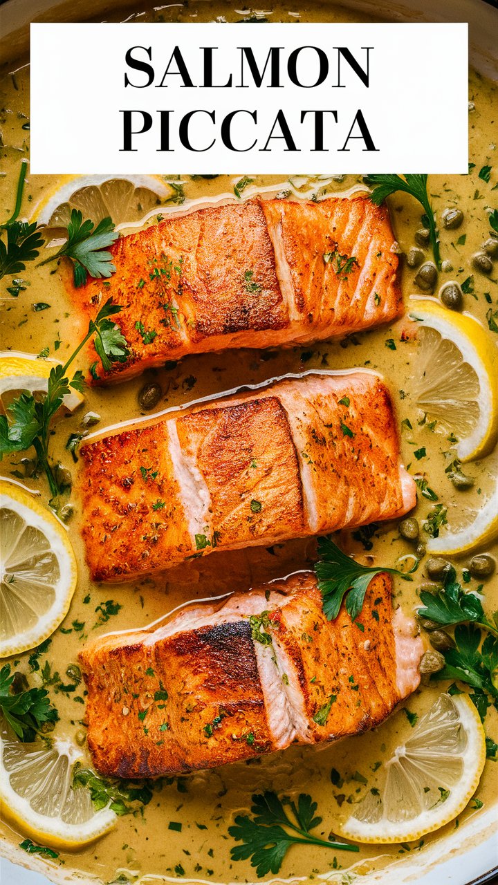 Salmon Piccata