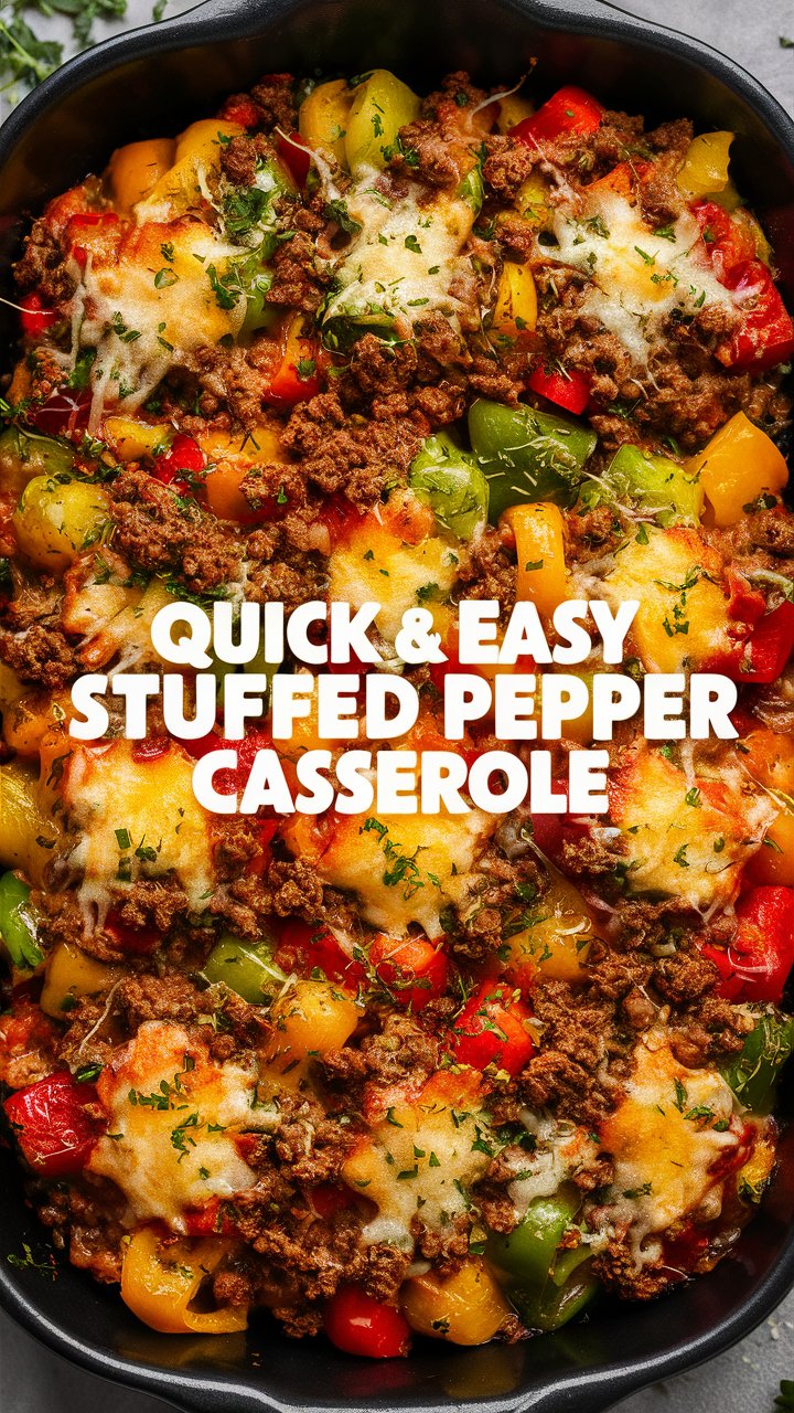 Stuffed Pepper Casserole
