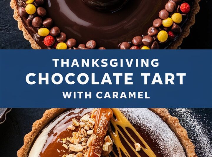 “Irresistible Thanksgiving Chocolate Tart with Gooey Caramel Layers 2025”