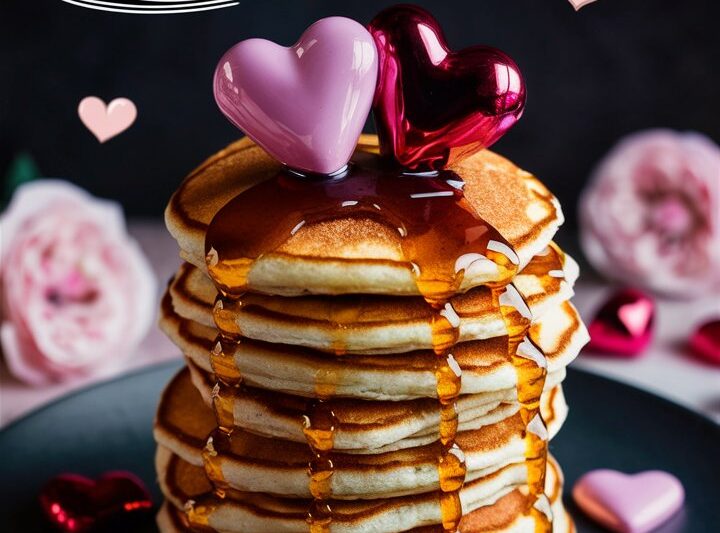“Heart-Shaped Valentine’s Pancakes: A Romantic Morning Treat 2025”