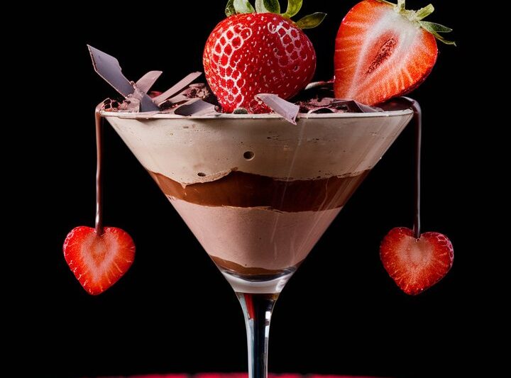 Decadent Vegan Chocolate Mousse with a Fruity Strawberry Twist 2025