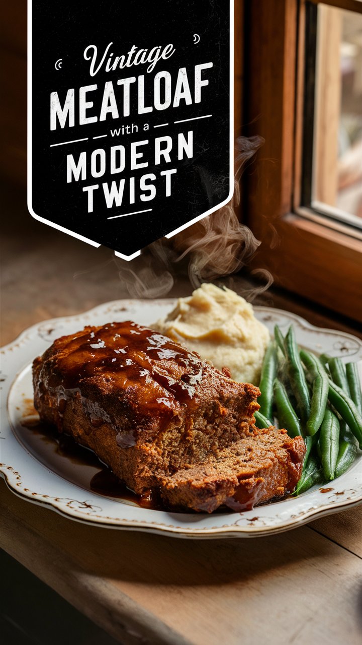Vintage Meatloaf with a Modern Twist
