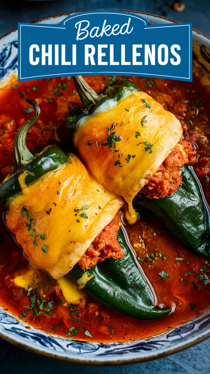 Baked Chili Rellenos