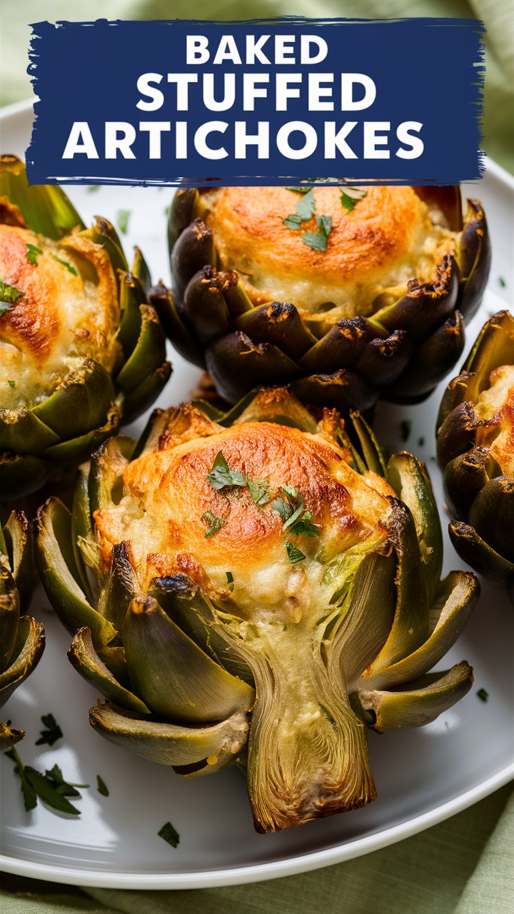 Baked Stuffed Artichokes