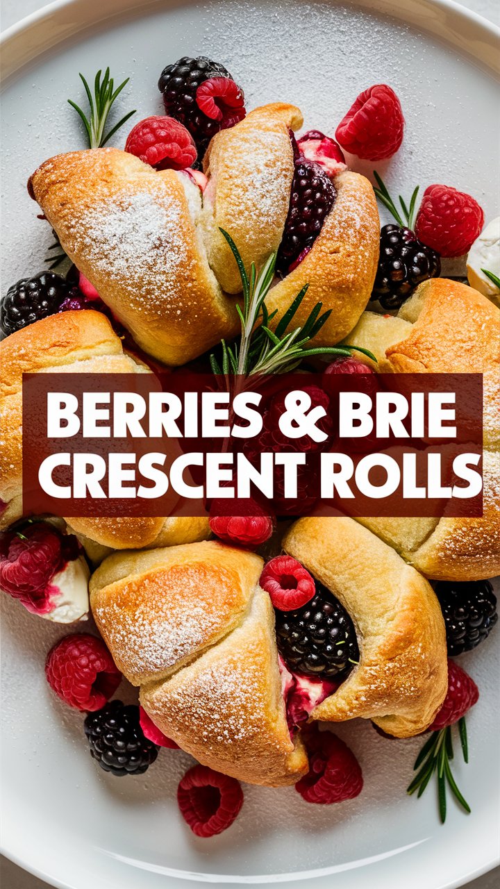 Berry & Brie Crescent Rolls Recipe
