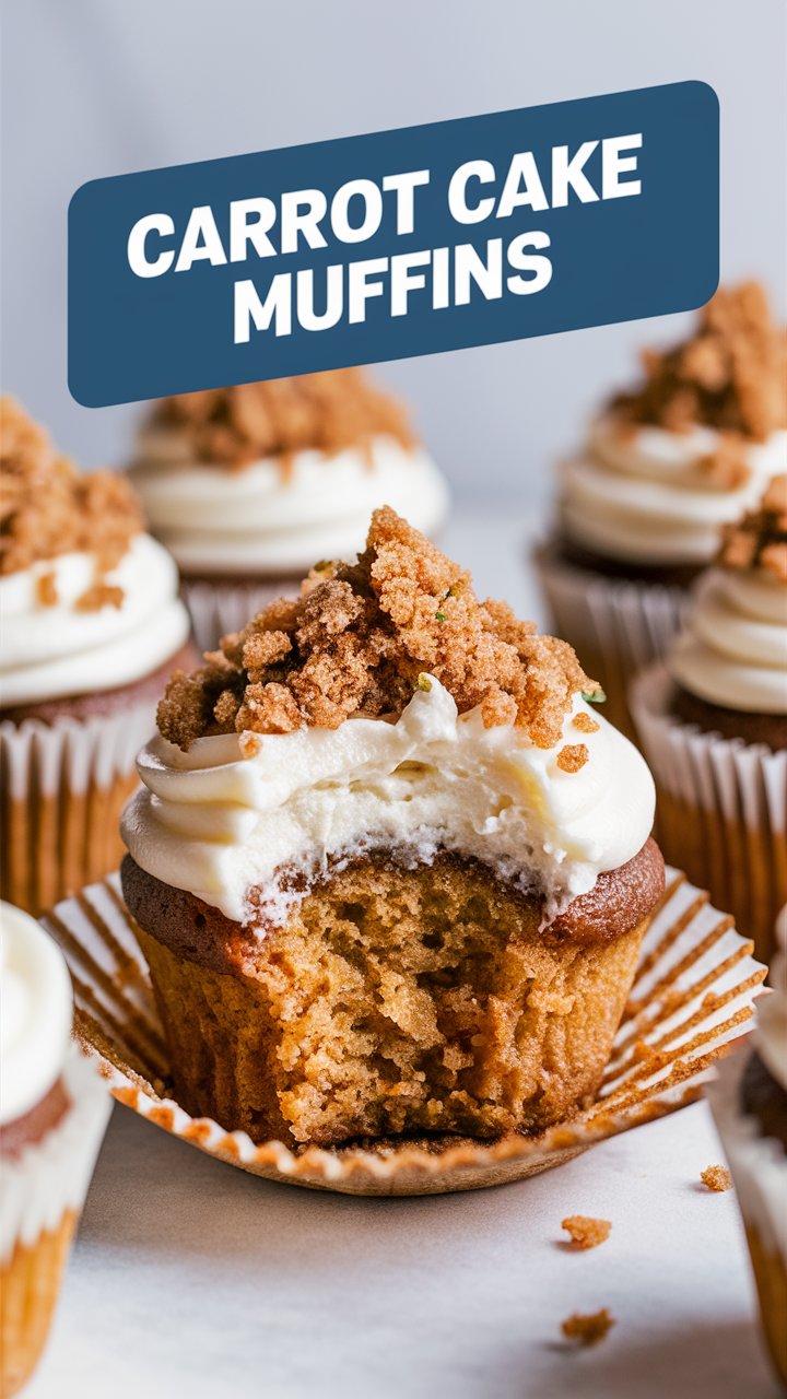 Carrot Cake Muffins