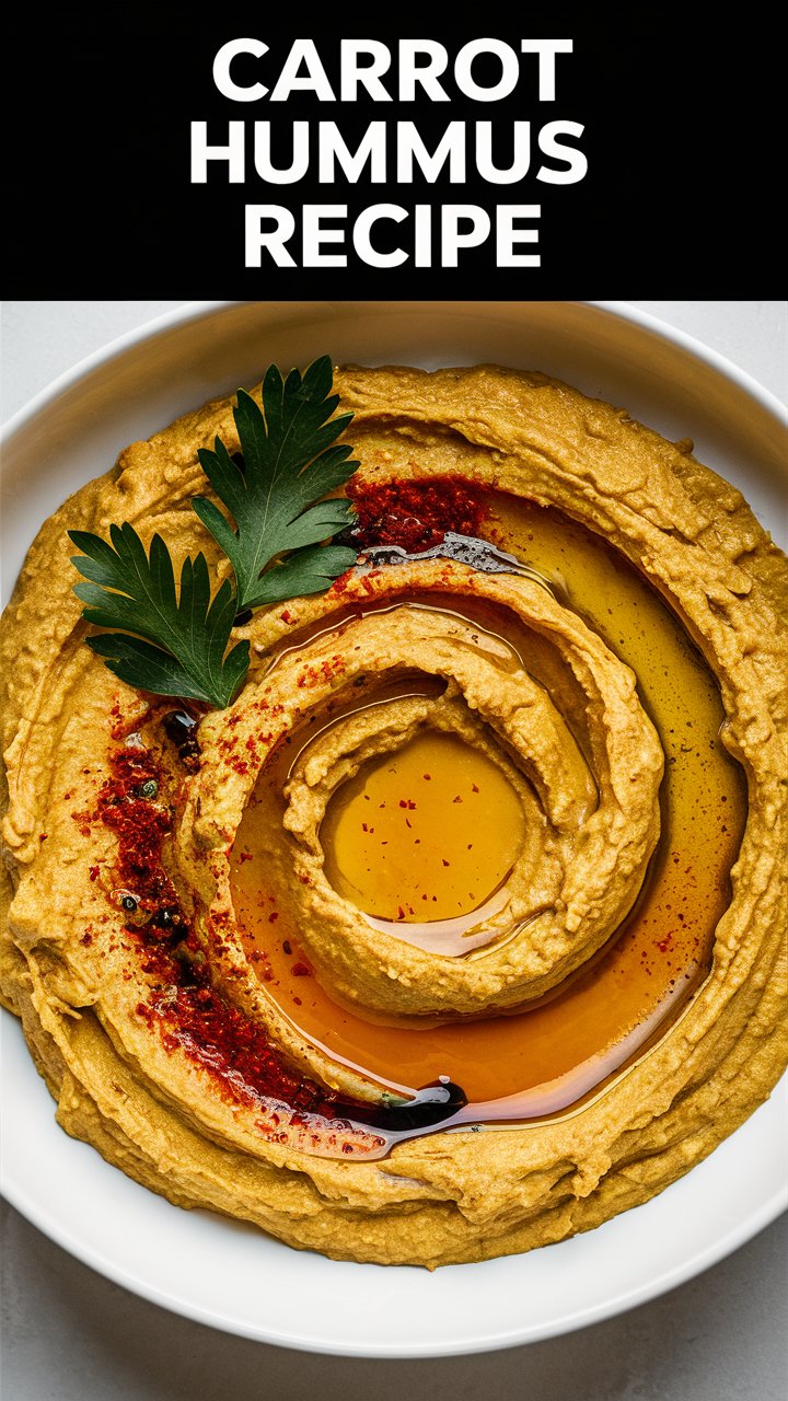 Carrot Hummus Recipe
