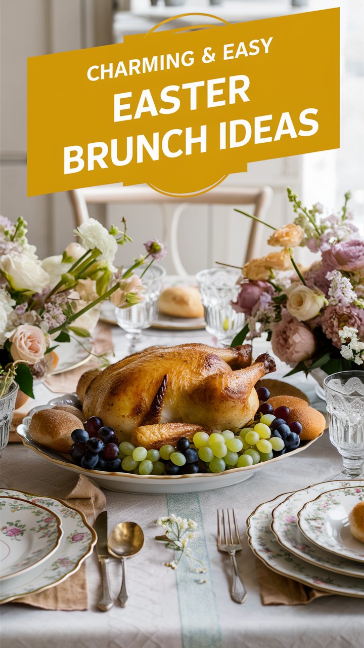 Charming & Easy Easter Brunch Ideas