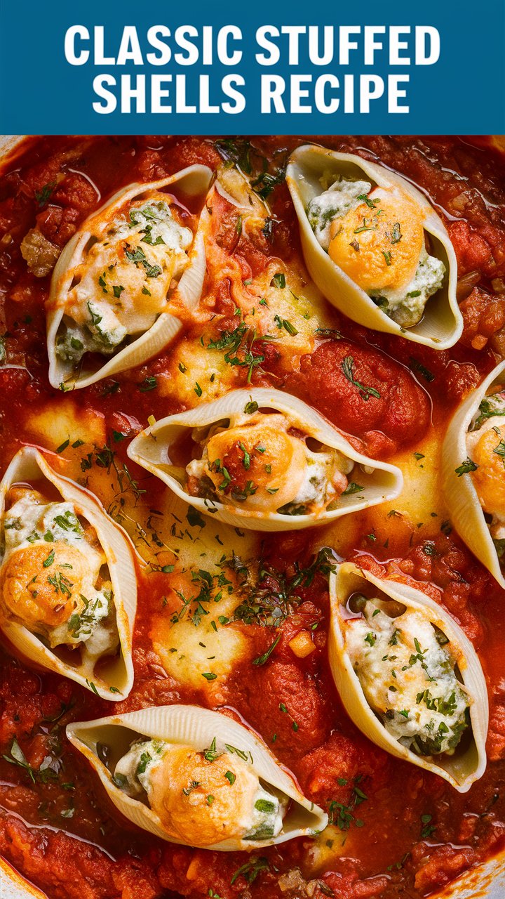 Classic Stuffed Shells Recipe