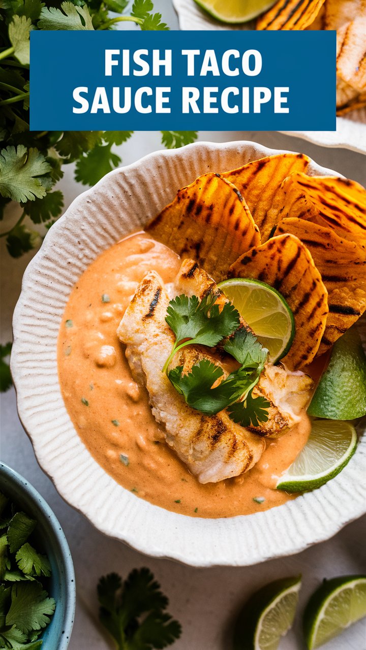 Fish Taco Sauce Recipe
