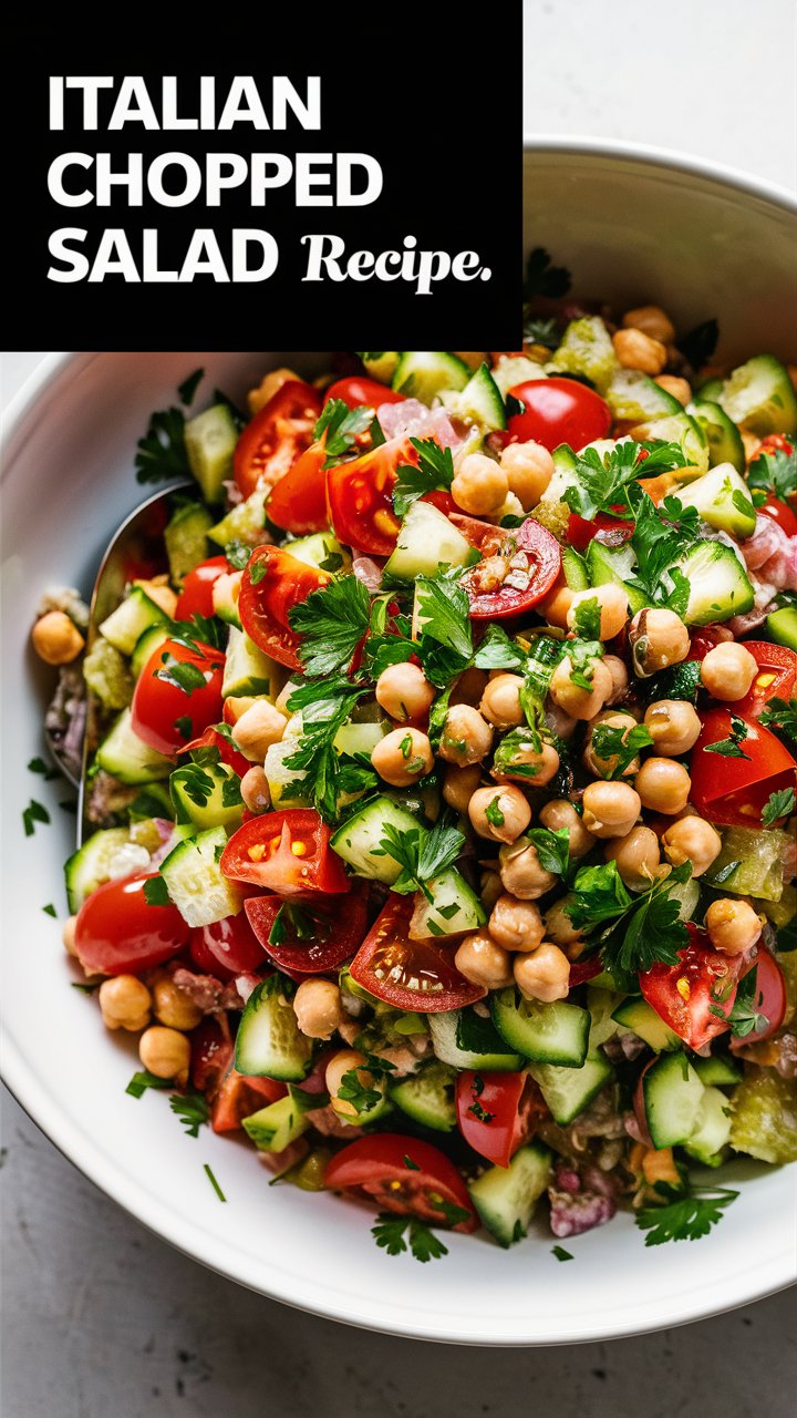 Italian Chopped Salad Recipe