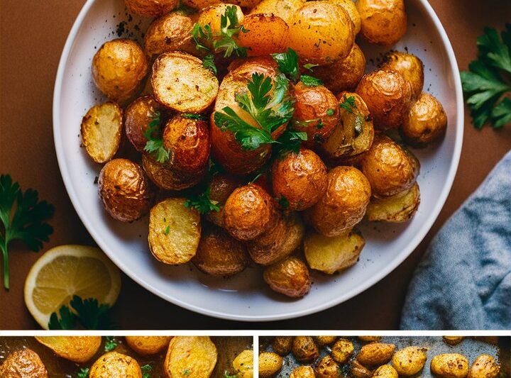 Lemon Greek Potatoes Recipe | Zesty, Flavorful, and Perfectly Roasted 2025