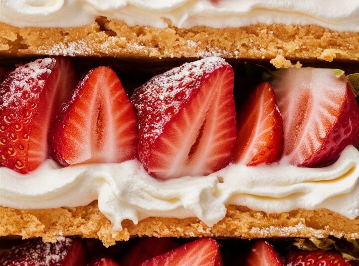 No-Bake Strawberry Cheesecake Squares Recipe | Creamy, Sweet, and Easy to Make 2025