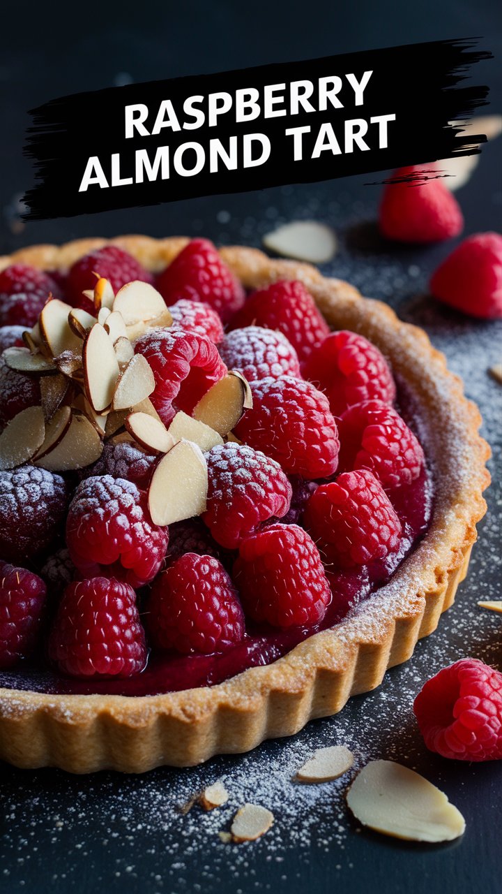 Raspberry Almond Tart