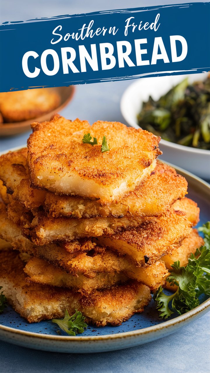 Southern Fried Cornbread