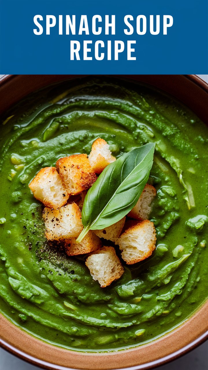 Spinach Soup Recipe