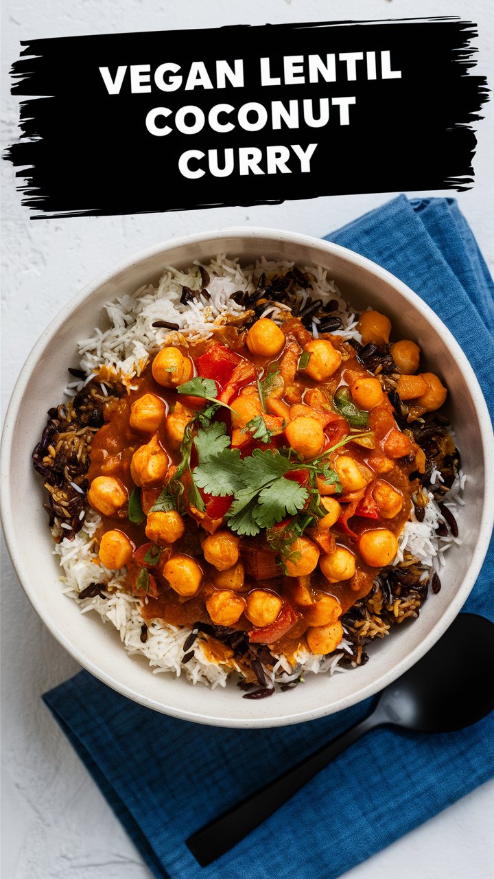 Vegan Lentil Coconut Curry