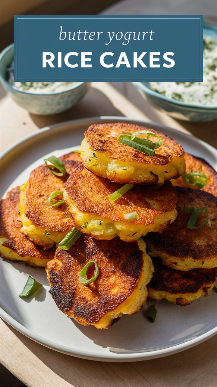 Butter Yogurt Rice Cakes