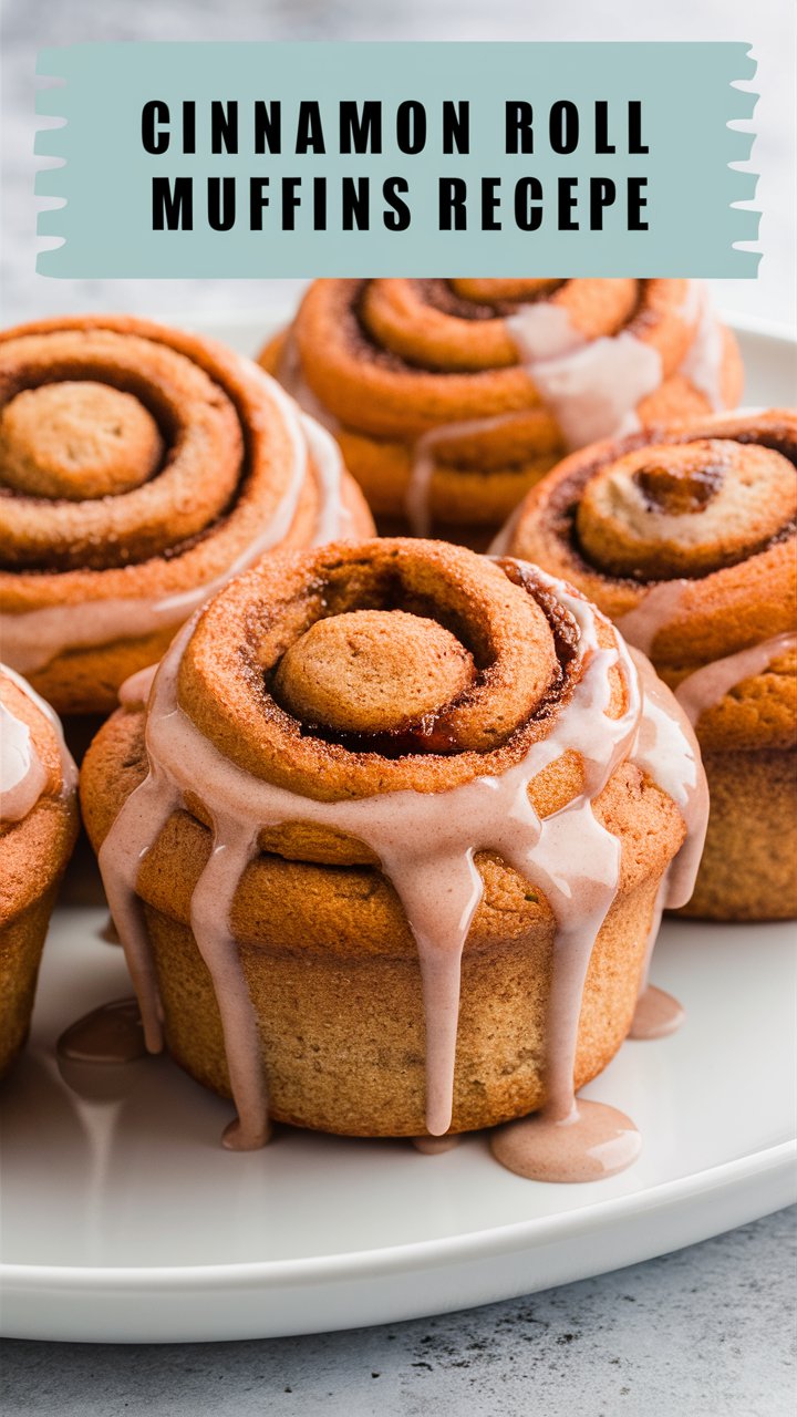 Cinnamon Roll Muffins Recipe
