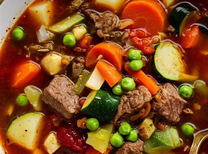 Easy Beef Vegetable Soup Recipe: A Hearty, Healthy One-Pot Meal 🍲
