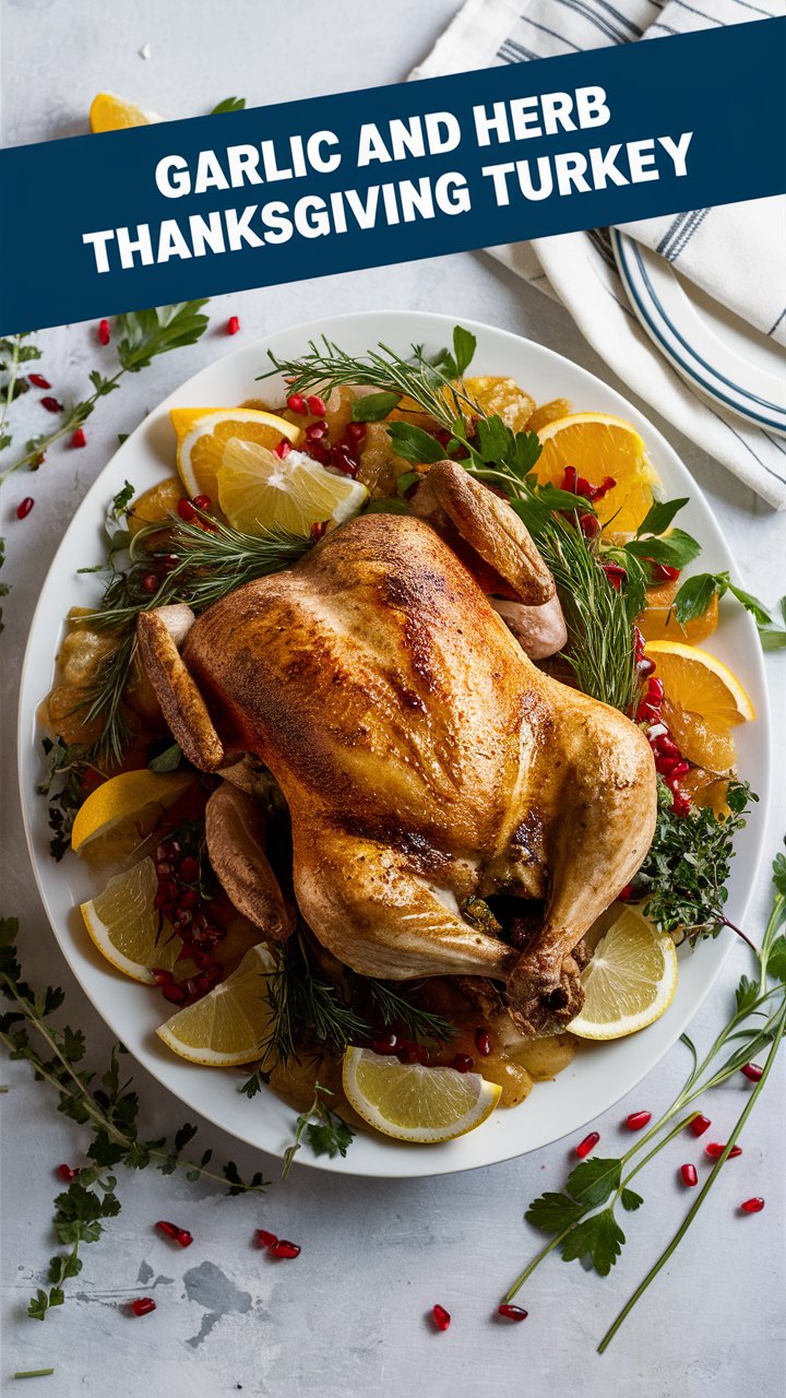 Garlic and Herb Thanksgiving Turkey
