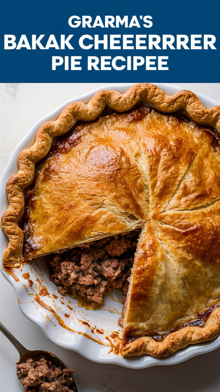 Grandma’s Bacon Cheeseburger Pie Recipe