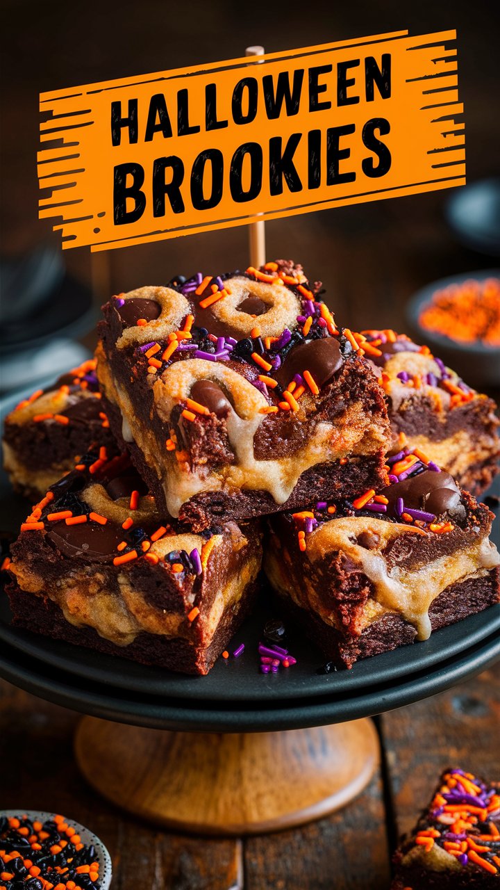 Halloween Brookies