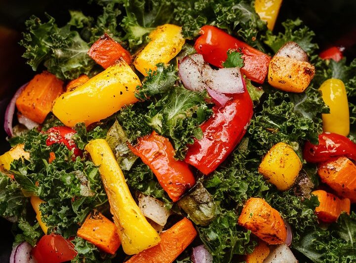 Kale and Roasted Vegetable Salad: A Warm and Hearty Dish for Any Season 2025