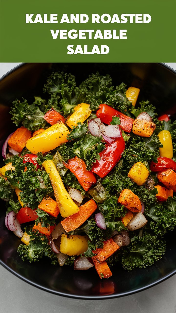 Kale and Roasted Vegetable Salad