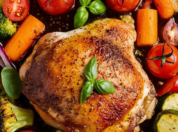 One Pan Balsamic Chicken and Veggies: A Healthy Dinner Made Easy 2025