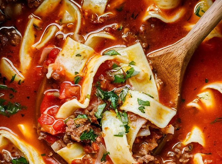 One Pot Lasagna Soup Recipe: Comforting, Cheesy, and Easy 2025