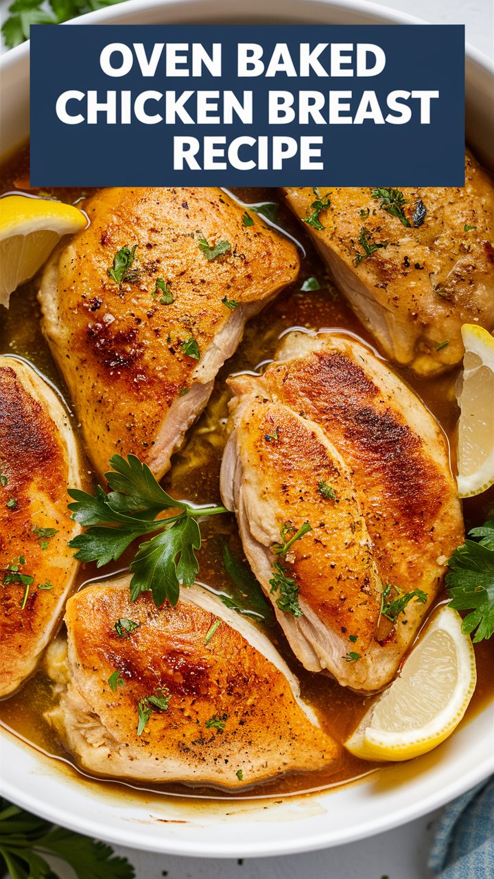 Oven Baked Chicken Breast Recipe