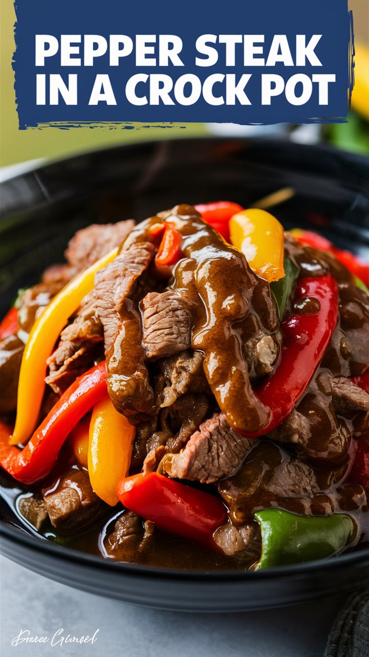 Pepper Steak in a Crock Pot