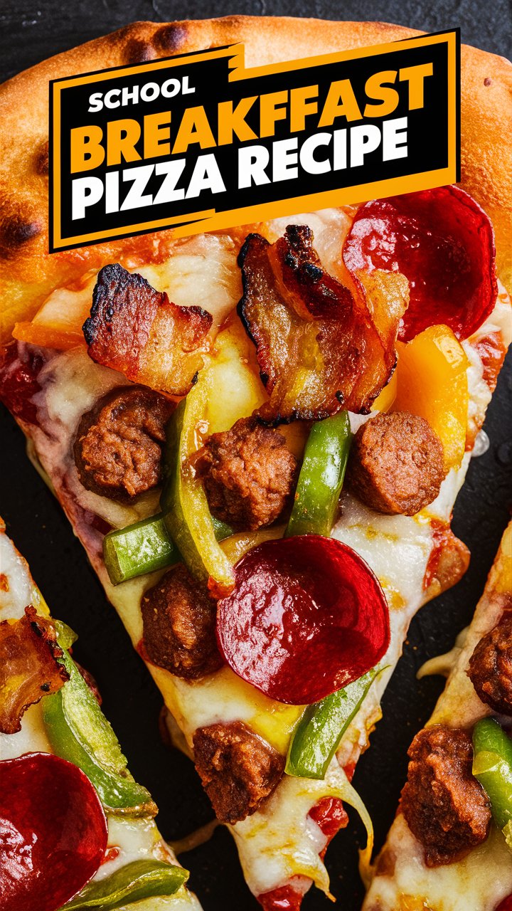 School Breakfast Pizza Recipe