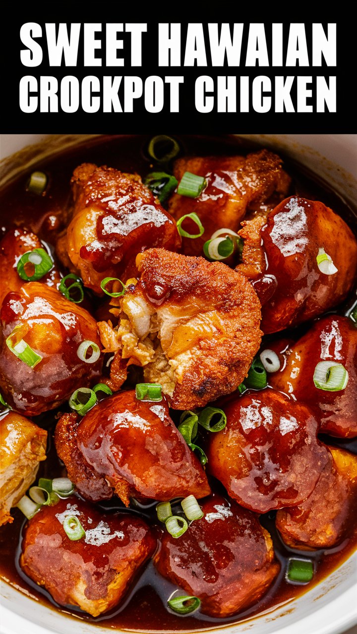 Sweet Hawaiian Crockpot Chicken