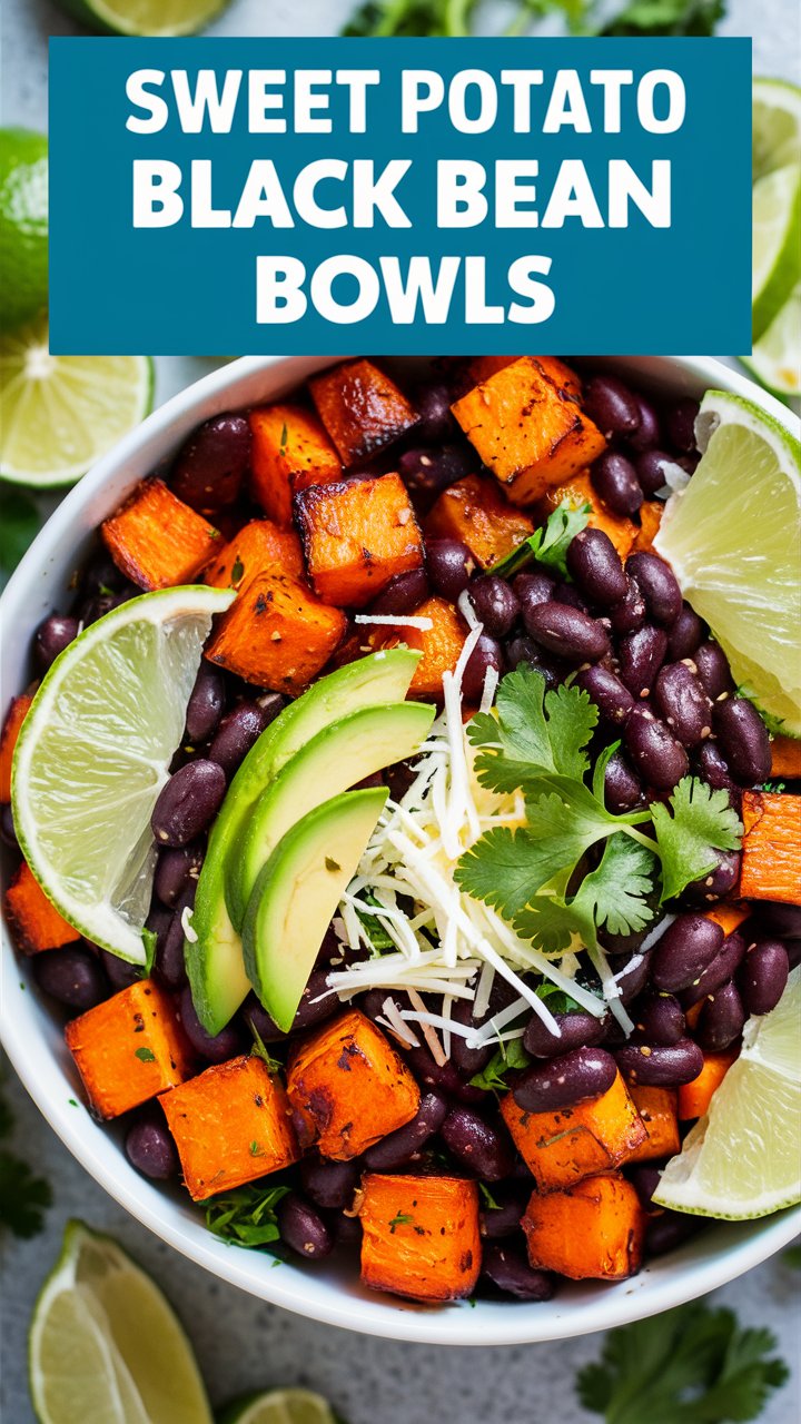 Sweet Potato Black Bean Bowls