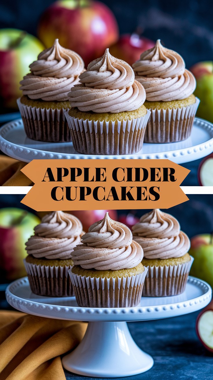 Apple Cider Cupcakes