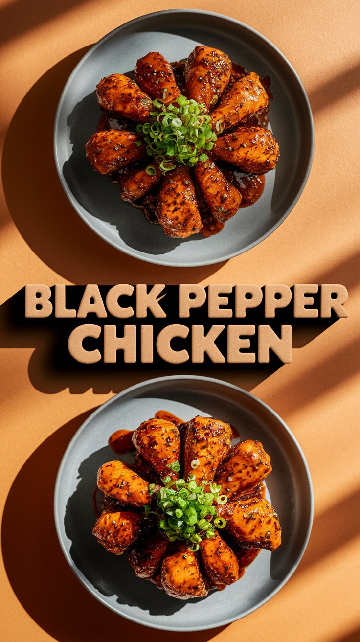 Black Pepper Chicken