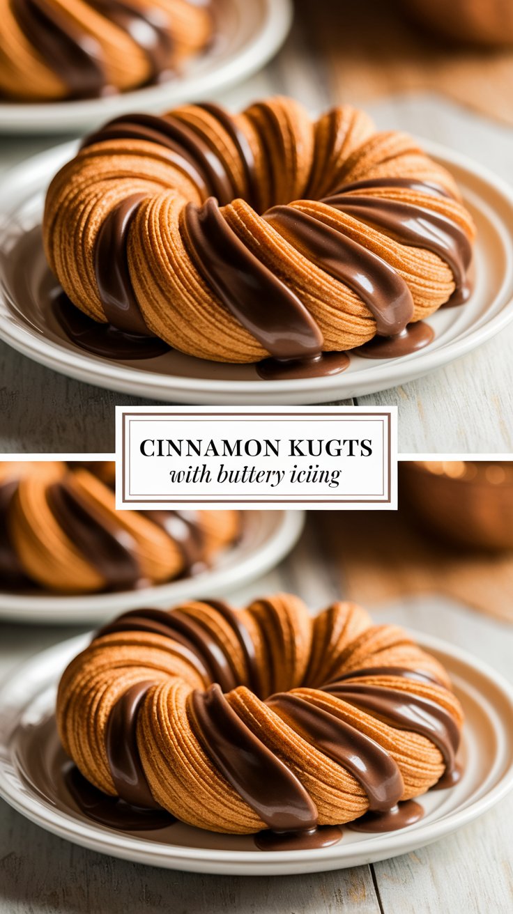 Cinnamon Knots with Coffee Icing