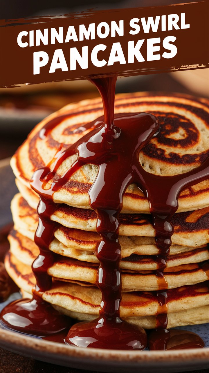 Cinnamon Swirl Pancakes