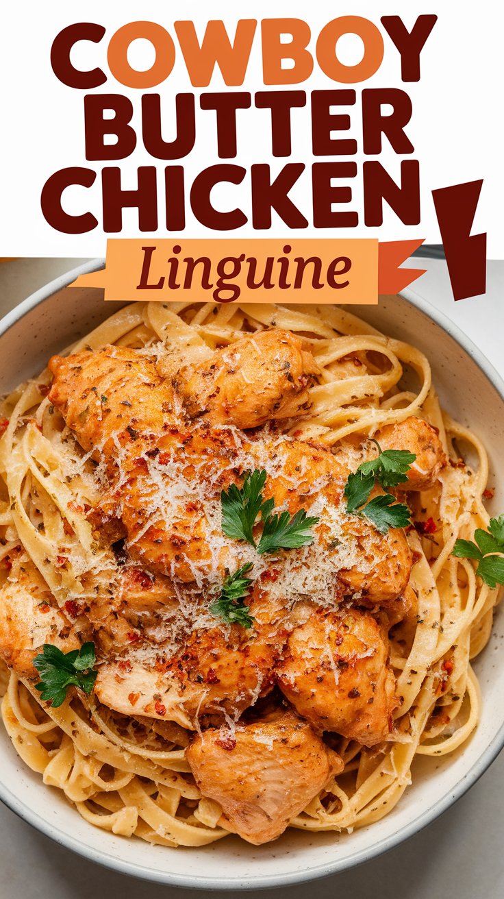 Cowboy Butter Chicken Linguine