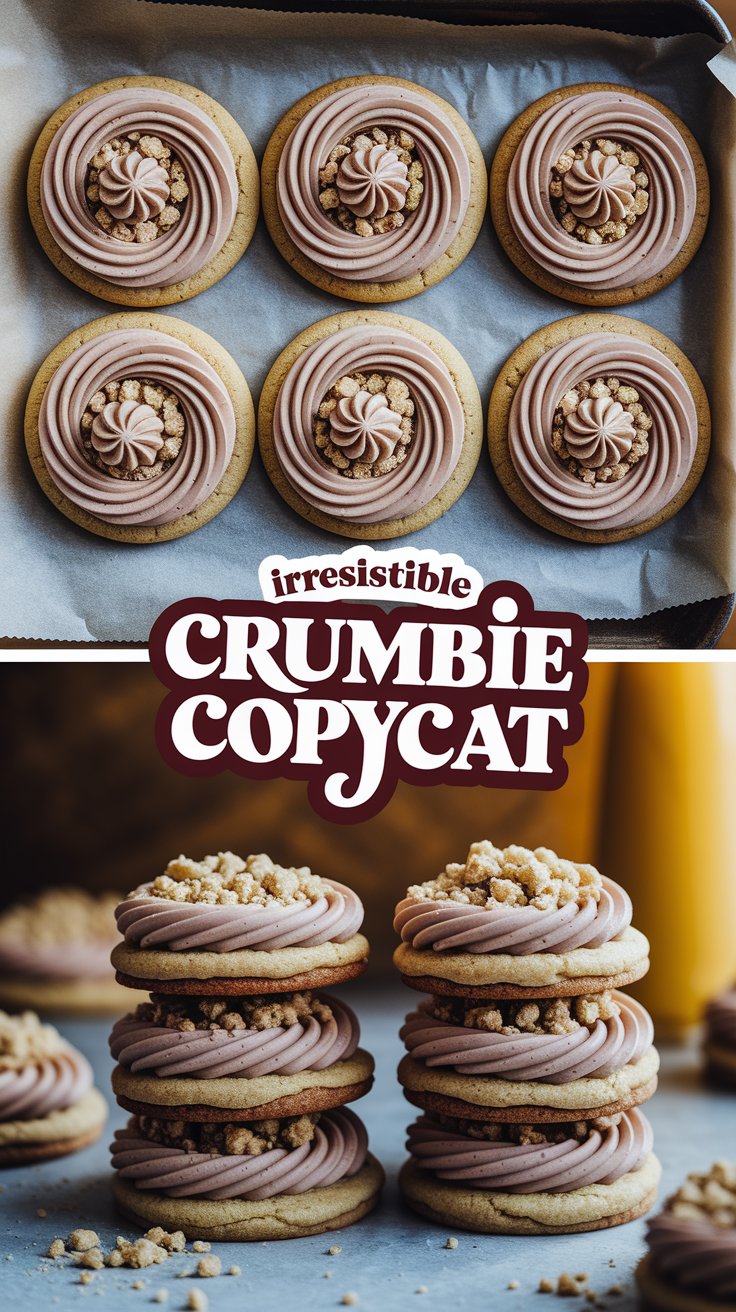 Crumble Cookie Copycat