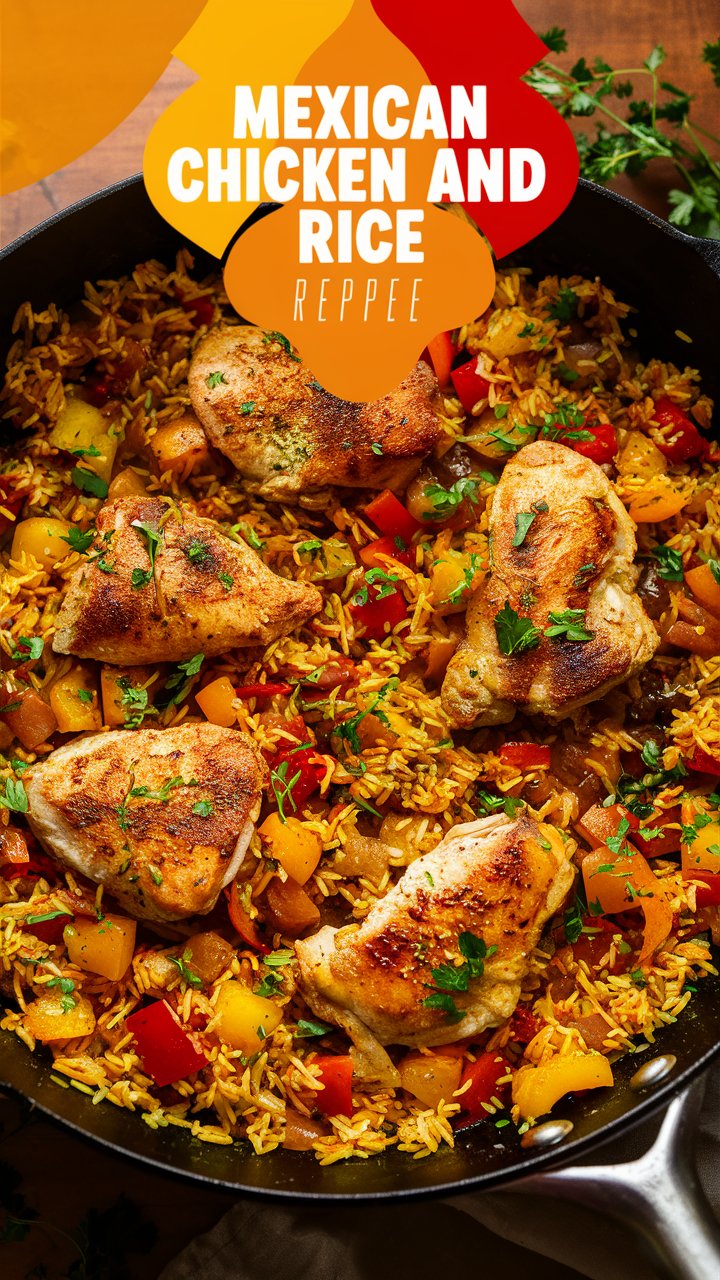 Easy One-Skillet Mexican Chicken and Rice