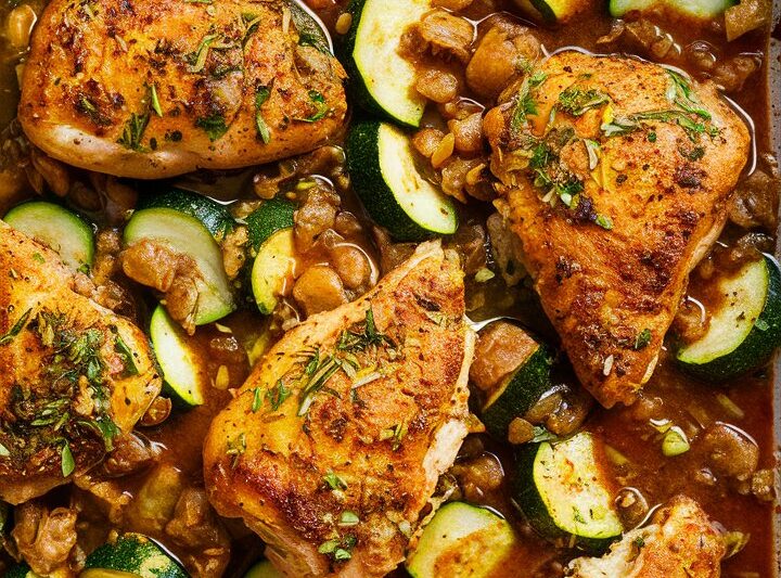 Flavorful & Easy Mediterranean Chicken Zucchini Bake Recipe You’ll Love! 2025