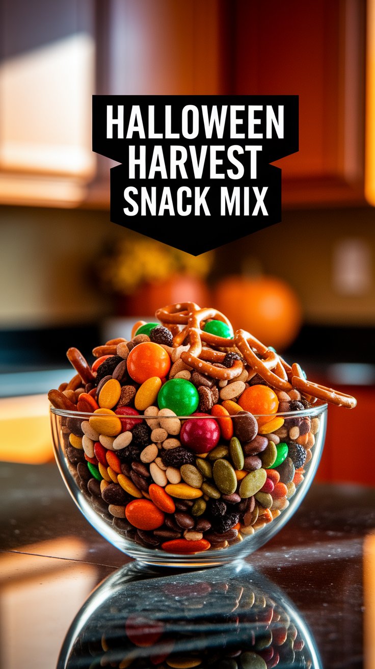 Halloween Harvest Snack Mix
