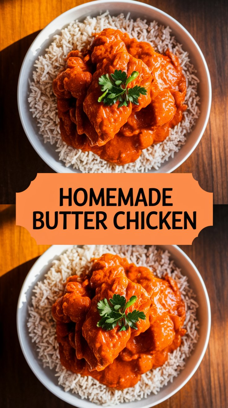 Homemade Butter Chicken
